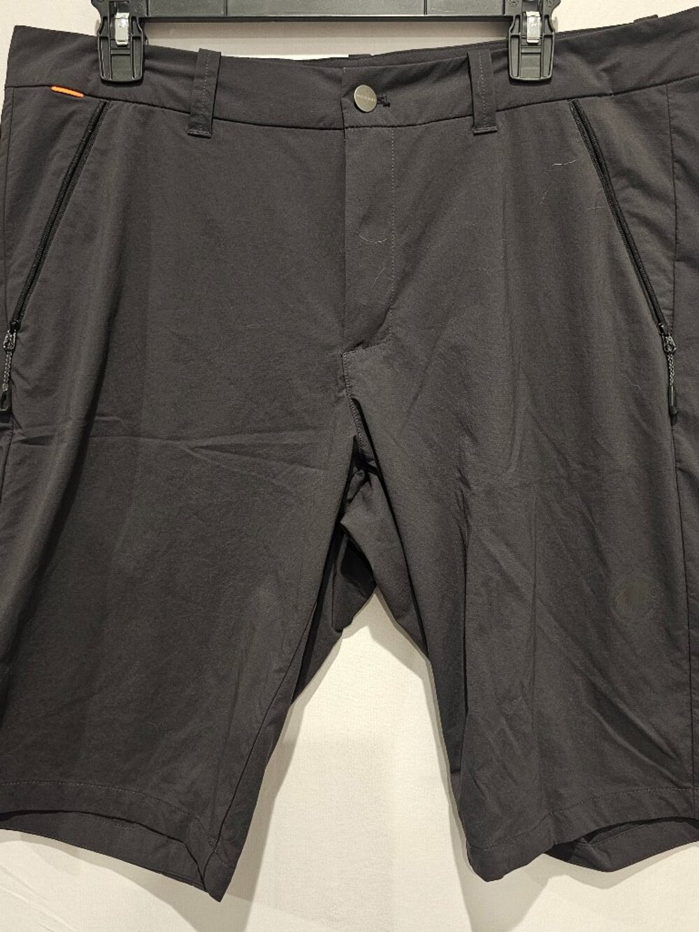 Mammut Men's Technical Hiking Shorts Gray Size 36 Outdoor Performance
